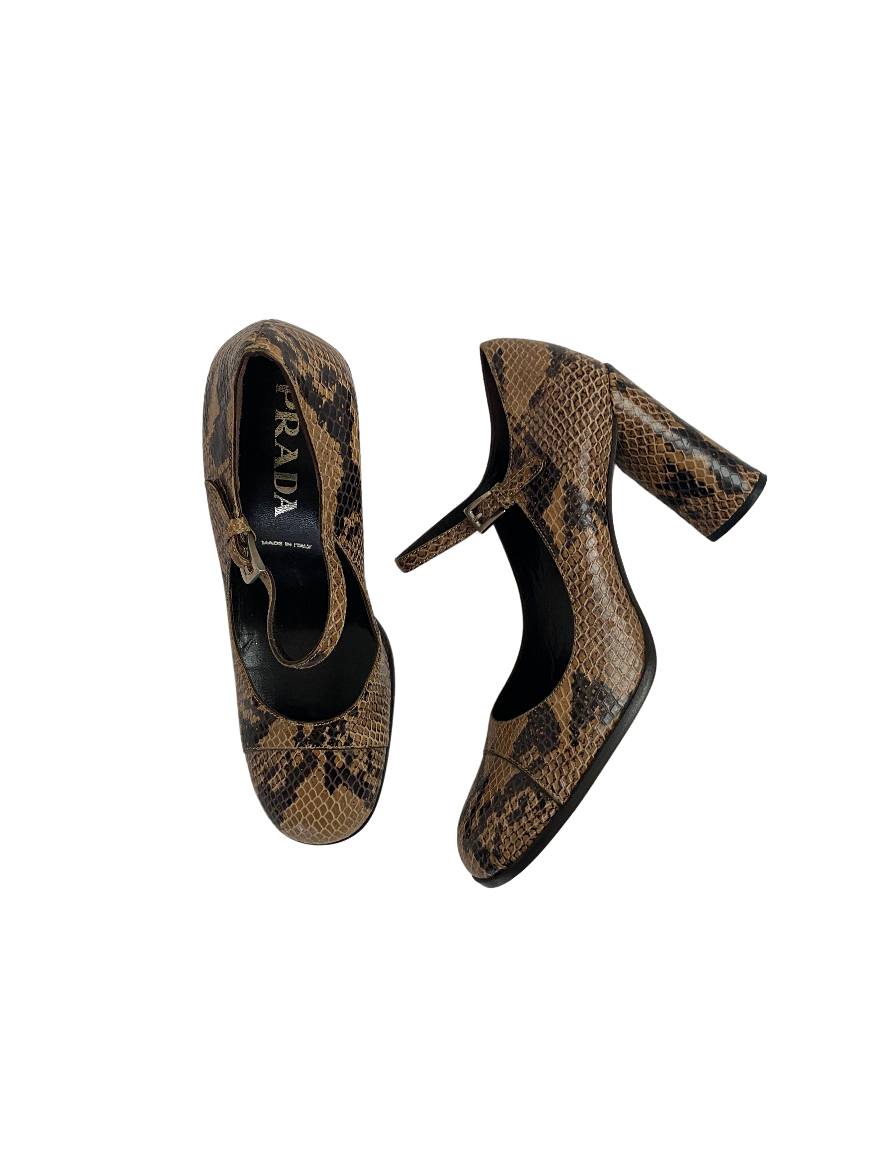 Prada Python Heels, 36.5 – The Millennial Decorator