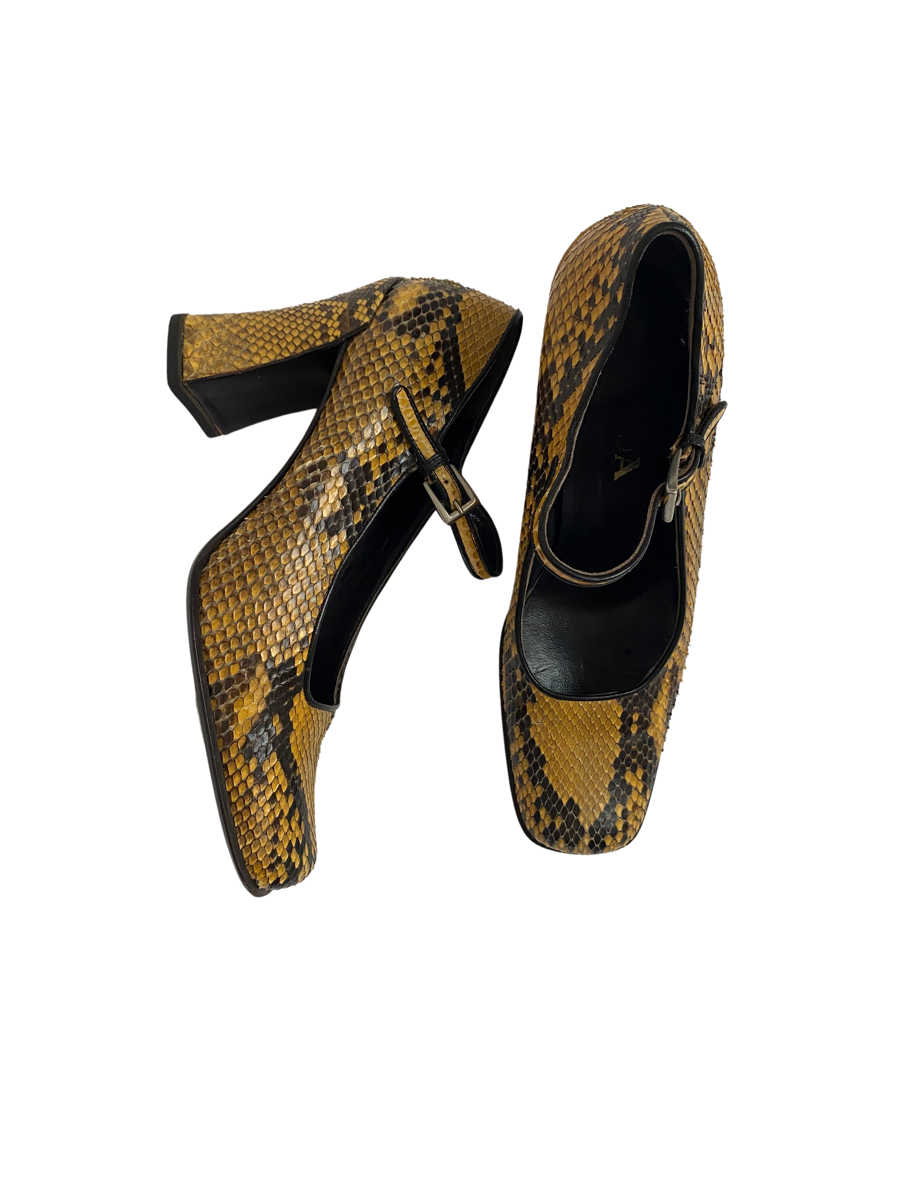 Prada Python Mary Jane Heels, 37 – The Millennial Decorator