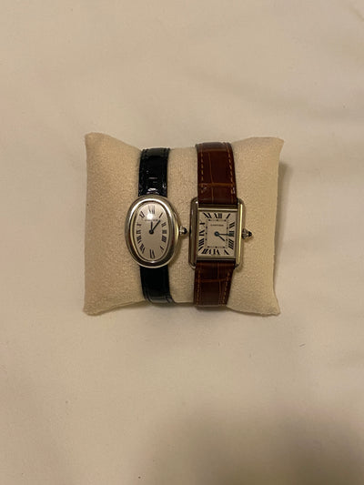 White Gold Cartier Baignoire Watch