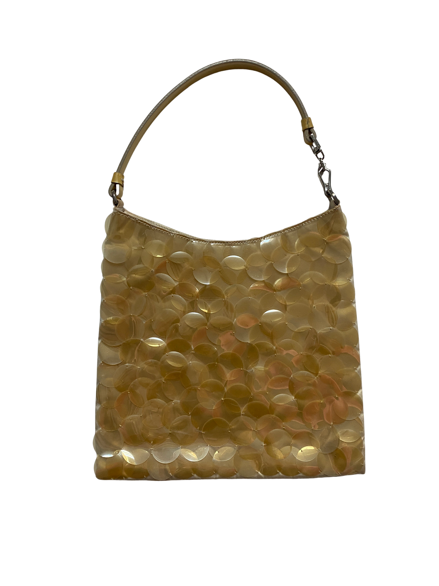 Prada Yellow Sequin Bag