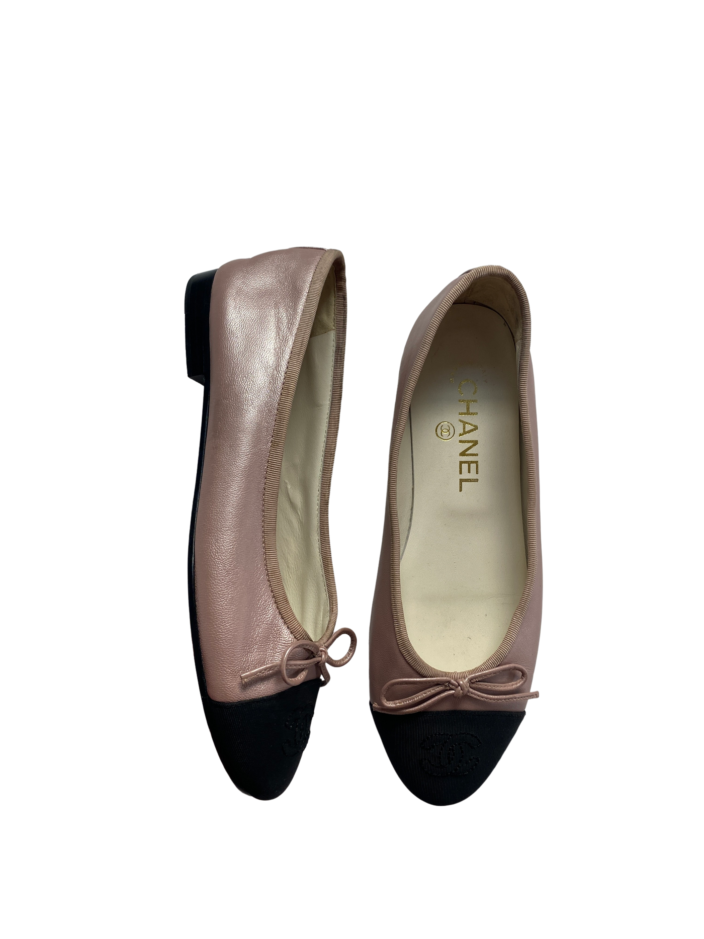 Chanel Pink Flats, 36