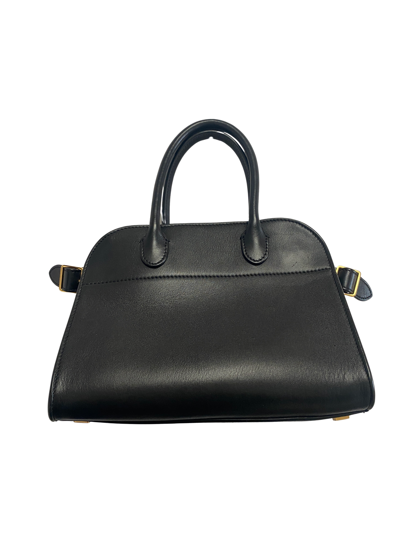 THE ROW Soft Margaux 10 Shoulder Bag In Black