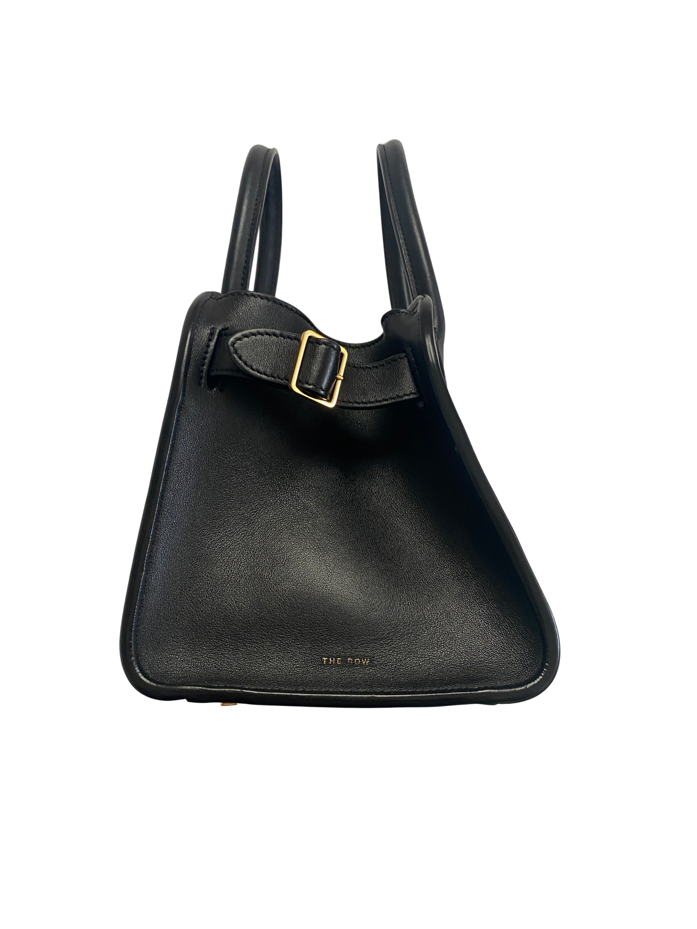 THE ROW Soft Margaux 10 Shoulder Bag In Black