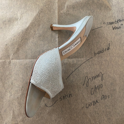 Jimmy Choo Satin Heels, 39