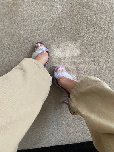 Jimmy Choo 1998 Feather Heels, 37