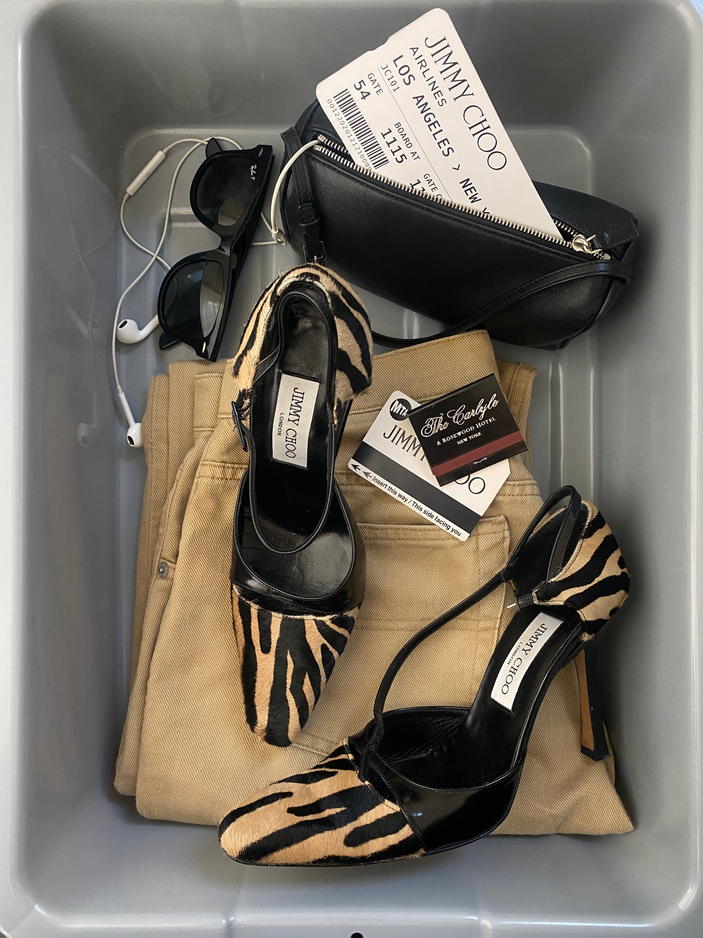Jimmy Choo Zebra Ponyhair Mary Janes, 38