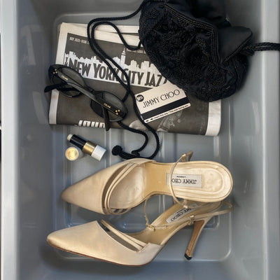 Jimmy Choo Satin Heels, 41