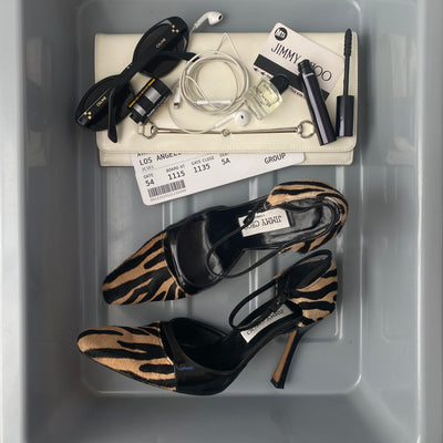 Jimmy Choo Zebra Ponyhair Mary Janes, 38