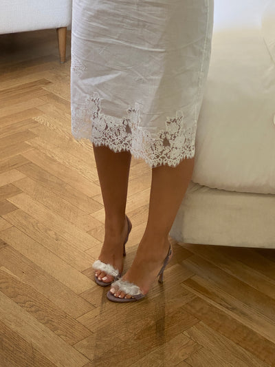 Jimmy Choo 1998 Feather Heels, 37