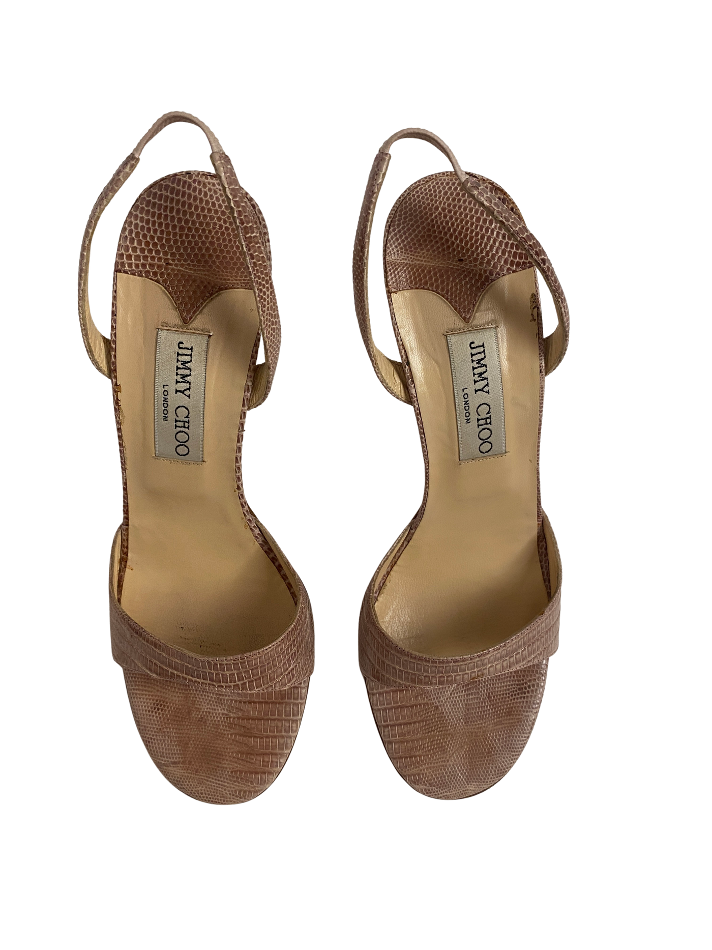 Jimmy Choo Lizard Heels, 40