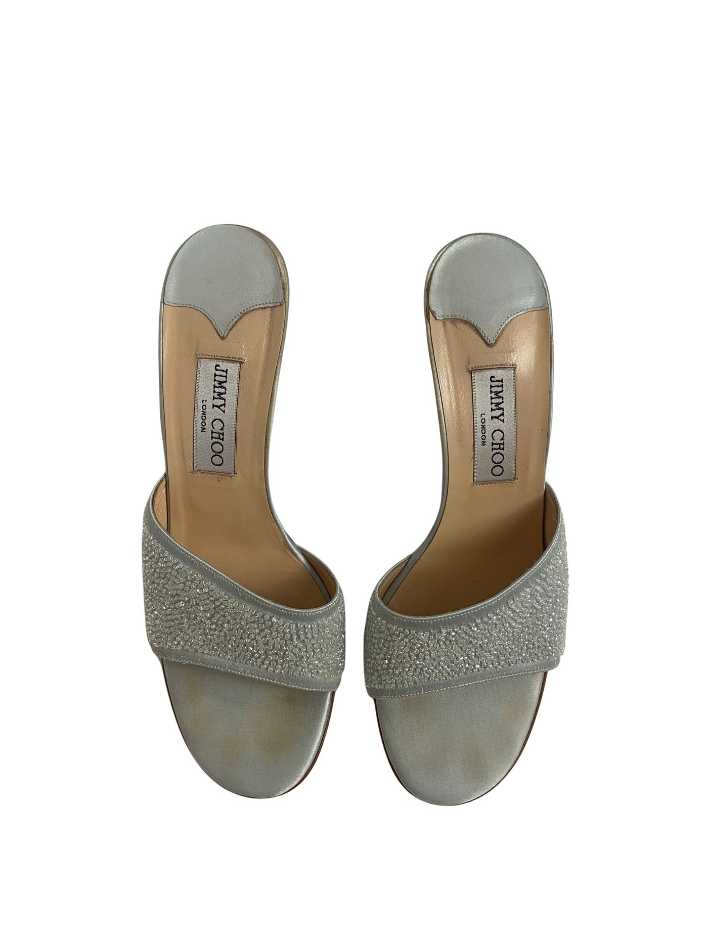 Jimmy Choo Satin Heels, 39