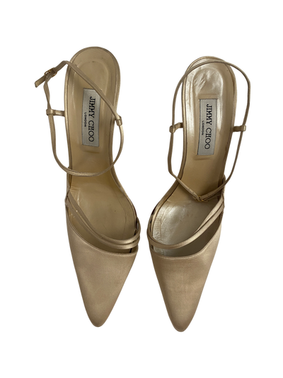 Jimmy Choo Satin Heels, 41