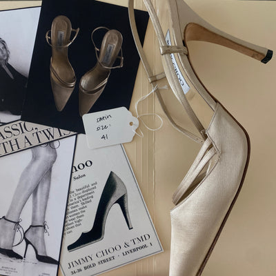 Jimmy Choo Satin Heels, 41