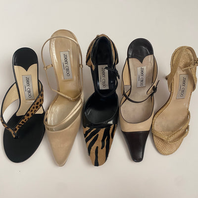 Jimmy Choo Satin Heels, 41