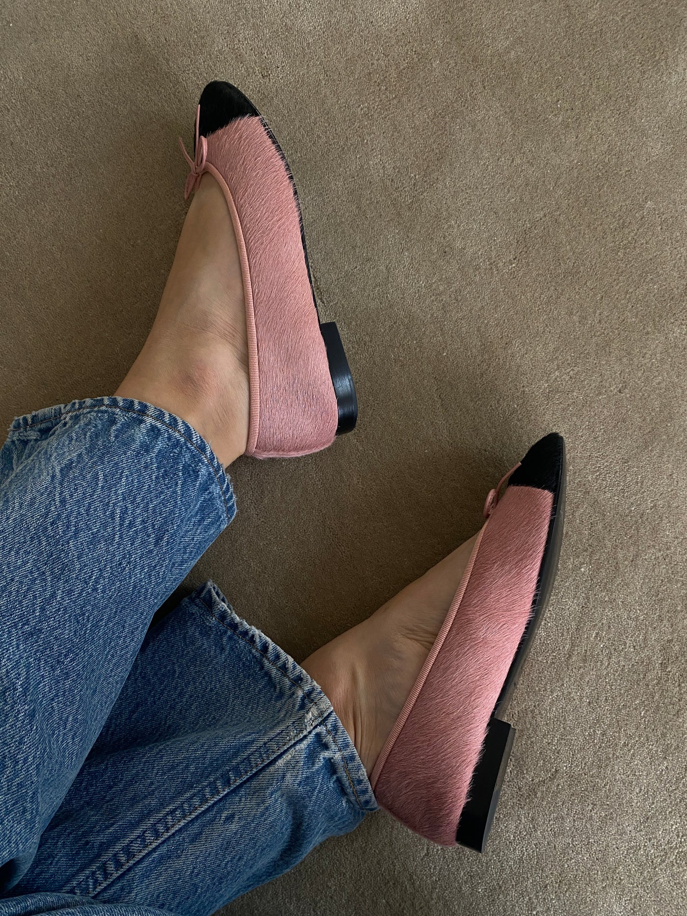 Chanel ponyhair flats, 37