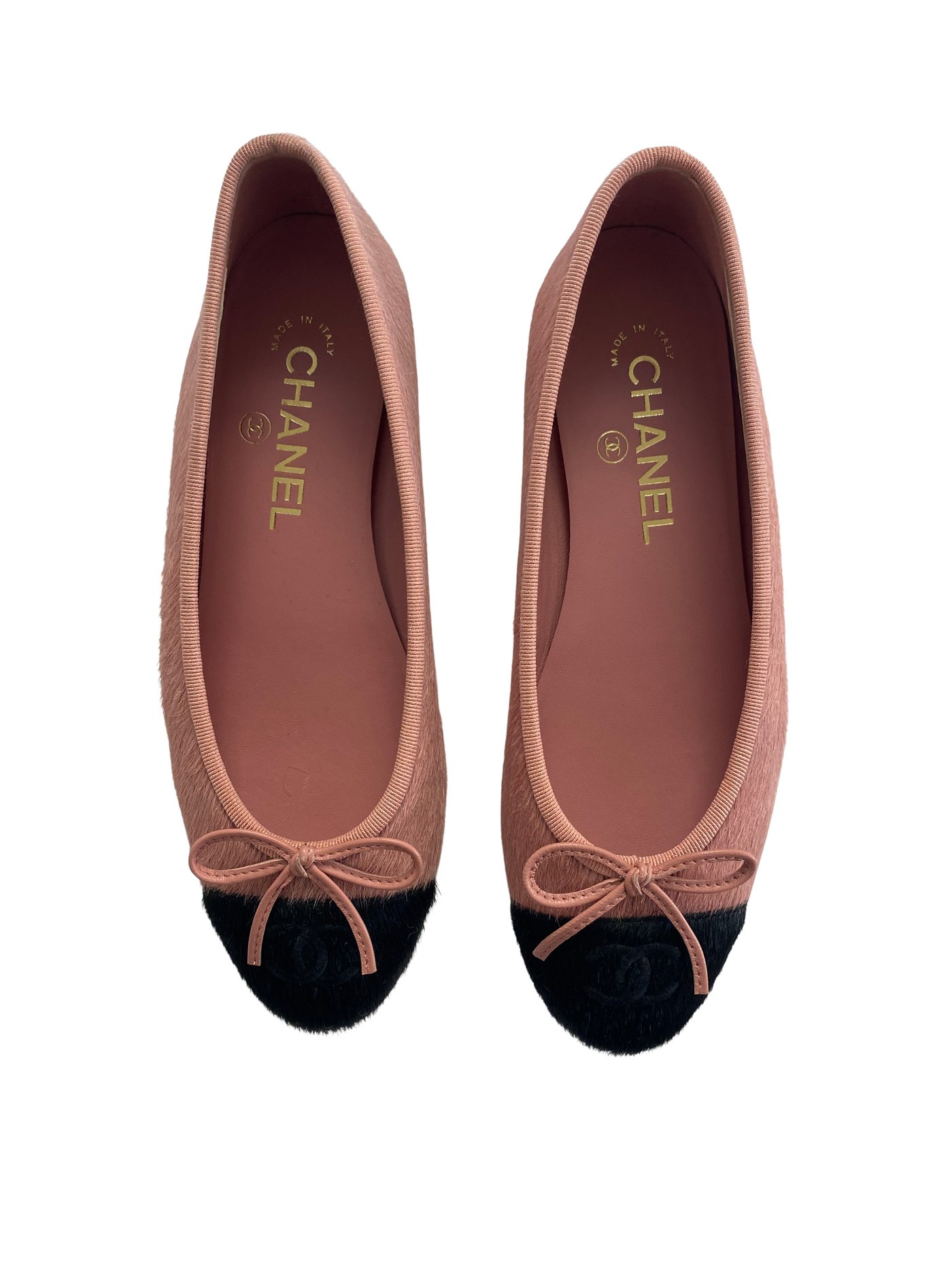 Chanel ponyhair flats, 37