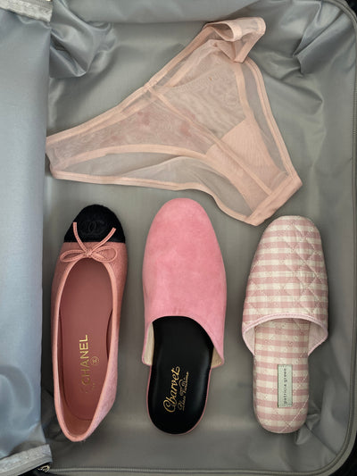 Chanel ponyhair flats, 37