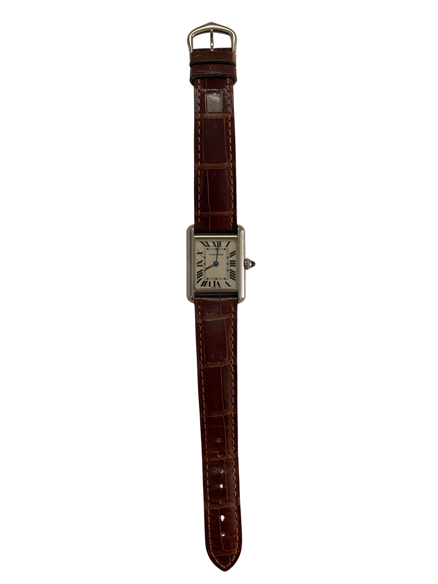 White Gold Cartier Tank Louis