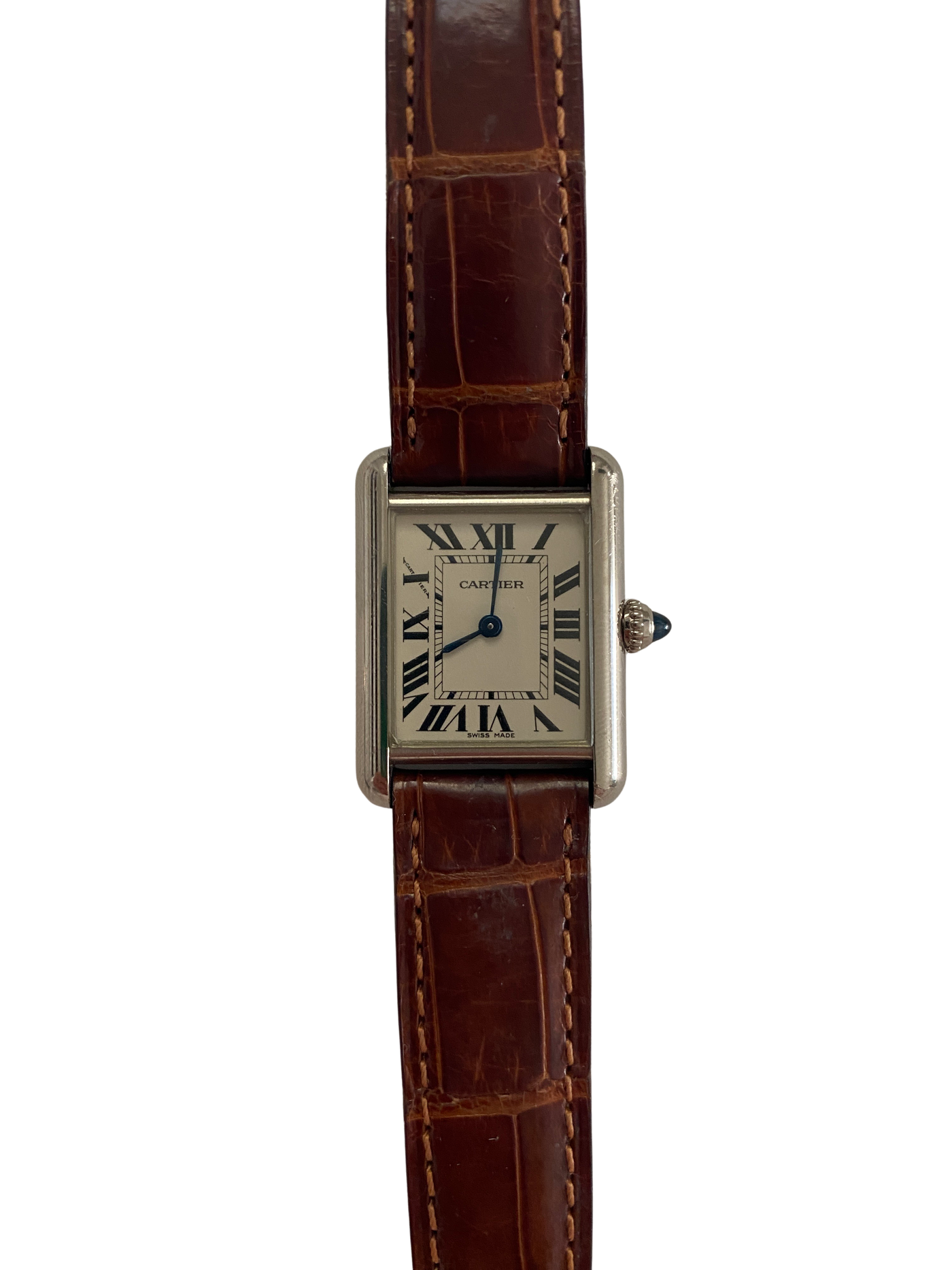 White Gold Cartier Tank Louis