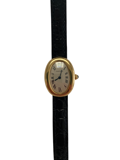 Yellow Gold Cartier Baignoire Watch