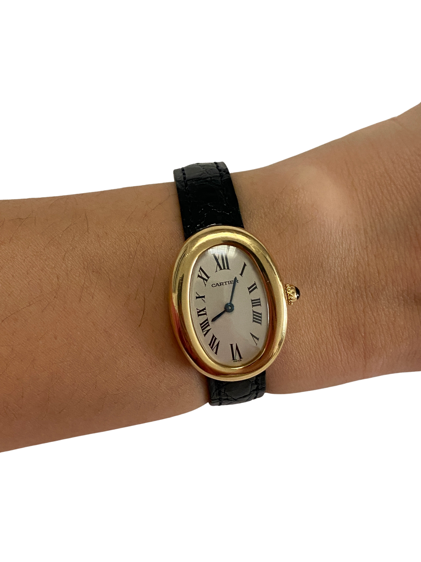 Yellow Gold Cartier Baignoire Watch