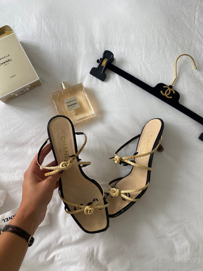 Chanel Rosebud Heels, 37.5