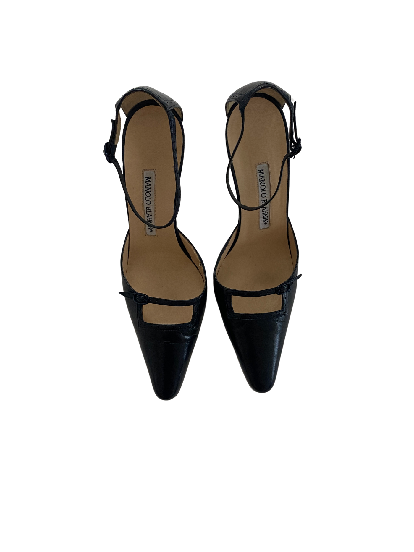 Manolo Blahnik Mary Janes, 37.5, as seen on cbk